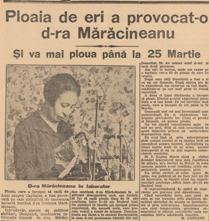 Ziarul Dimineața, 1931