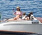 *EXCLUSIVE* Kourtney Kardashian has fun with her children aboard a boat in Portofino jpeg