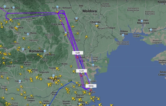 Avioanele aliate au fost cu senzorii pe mișcările rușilor în Ucraina