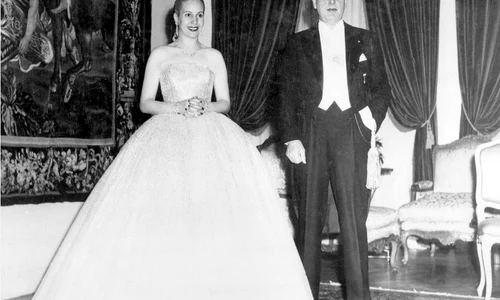 Evita Perón si Juan Domingo Perón png