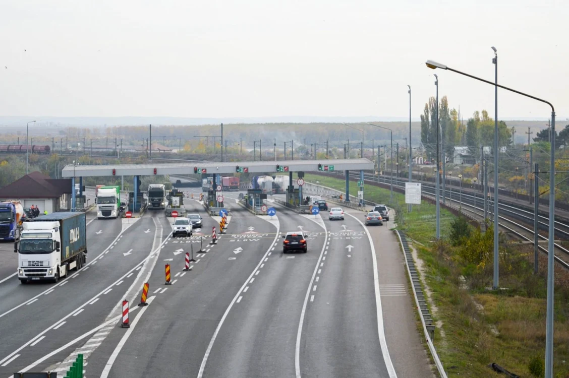 Razie la Feteşti, pe A2 FOTO CNAIR