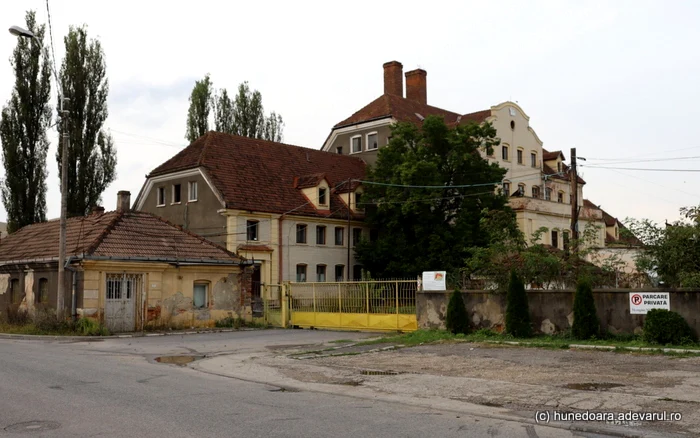 Vechea fabrică de pâine a Hunedoarei. ADEVĂRUL.