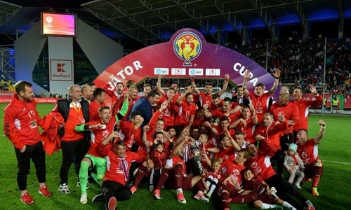 Voluntari a câştigat Cupa României şi ar trebui să joace în Liga Europa  Ilfovenii au uitat însă să ceară la tmip licenţă şi vor s o facă acum, în regim de urgenţă  Până la judecarea cererii, Astra e oficial pe listă jpeg