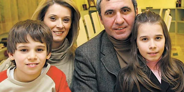 Gica Hagi si familia lui