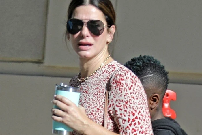 Sandra Bullock, alături de fiul ei, Louisfoto: profimedia
