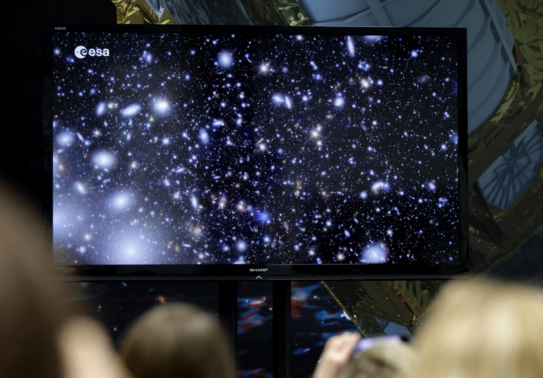 Imaginea realizată de telescopul spațial Euclid FOTO EPA-EFE