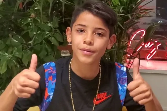 
    Fiul lui Cristiano Ronaldo a dat lovitura pe InstagramFOTO: Instagram  