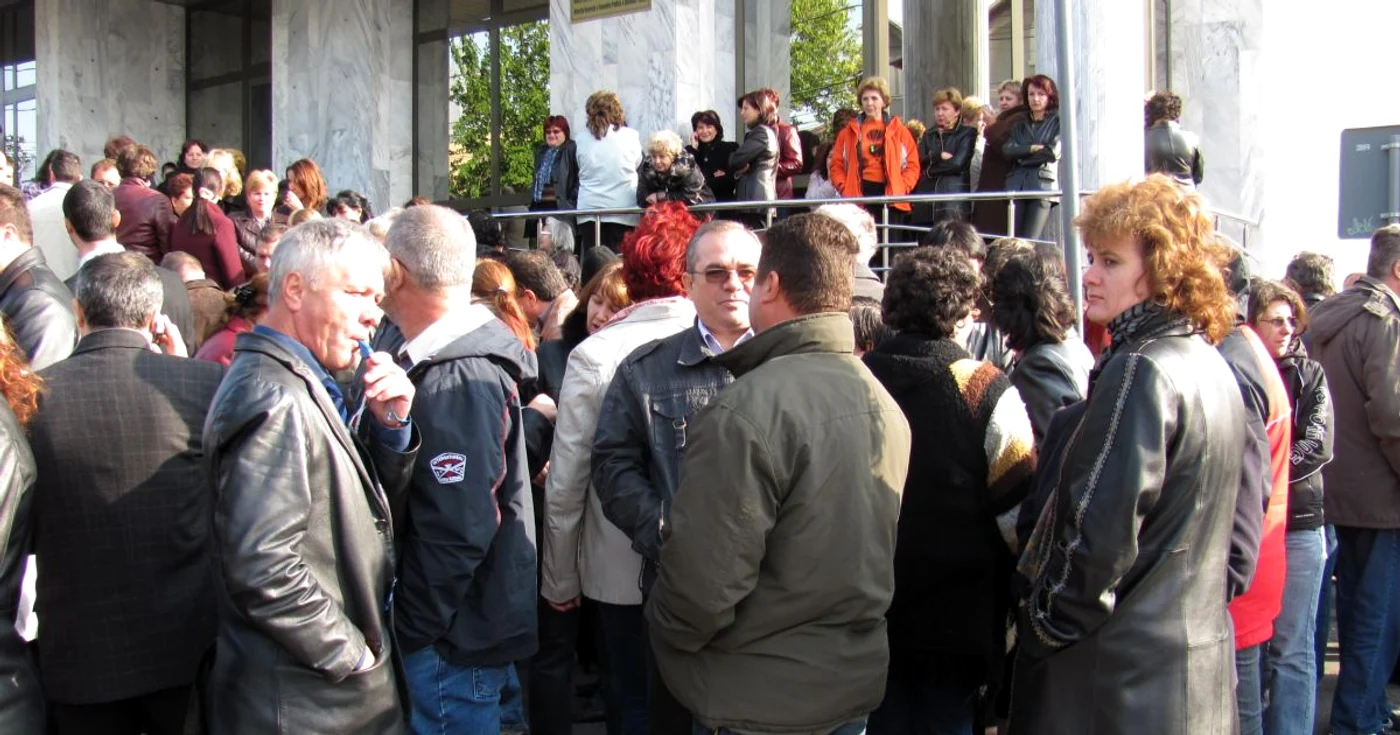 Sindicaliştii ies din nou în strada (foto-arhiva)