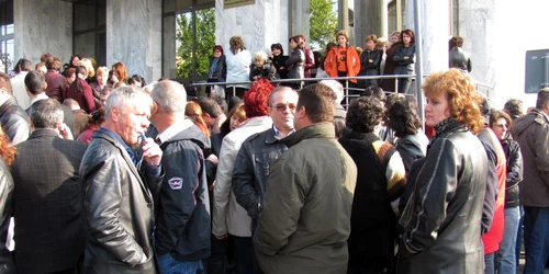 Sindicaliştii ies din nou în strada (foto-arhiva)