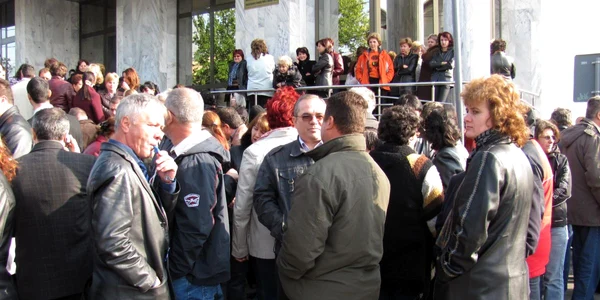 Sindicaliştii ies din nou în strada (foto-arhiva)