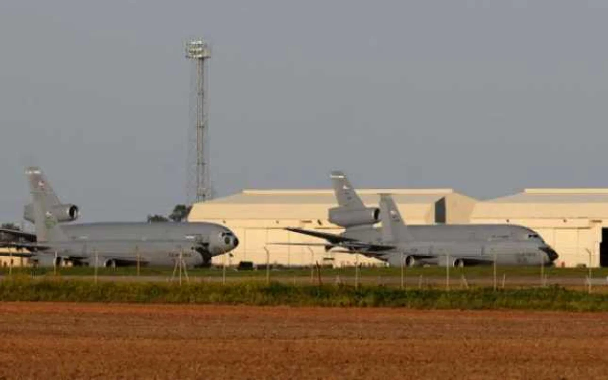 Baza americană de la Moron de la Frontera FOTO AFP