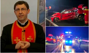 Remus Dobra, preotul mort în accidentul de pe autostradă. Sursa foto: Observator