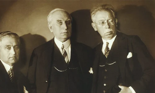  Frații Nicolae, Mina și Ștefan Minovici ( Colecția Muzeului de Artă Populară Nicolae Minovici)