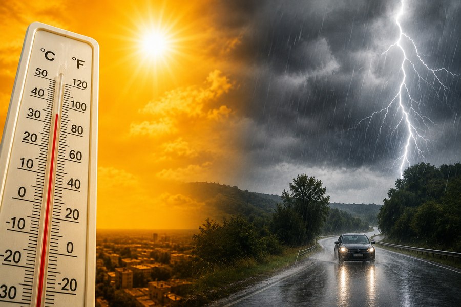 Romania braces for heatwave in south, storms elsewhere