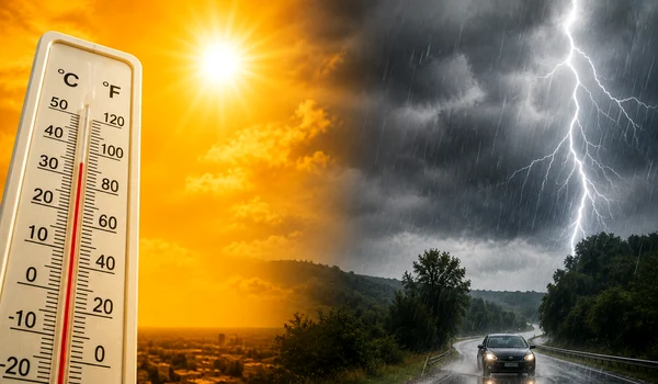 Meteo - vremea - furtuna si canicula