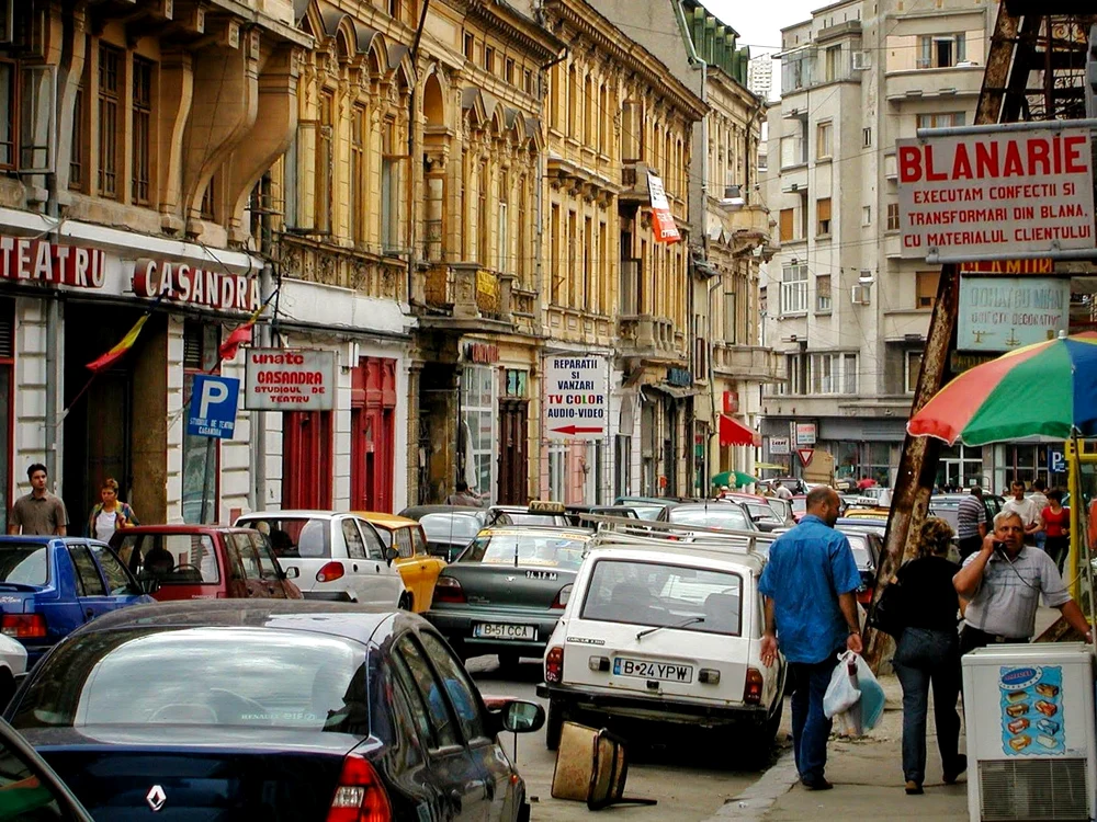 Centrul Vechi în 2003/sursă foto: Andrei Bîrsan
