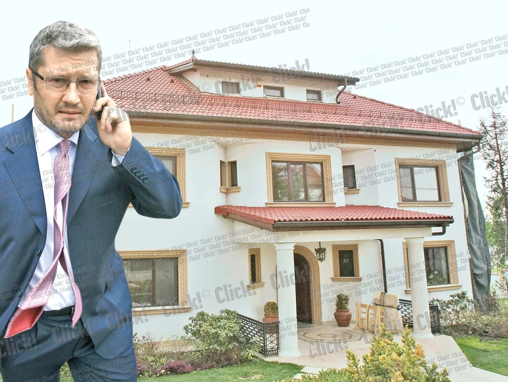 Vila din Baloteşti- Primarul are o casă impresionantă pe malul lacului, evaluată la circa un milion de euro