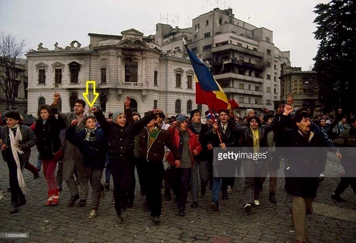 Lulu Ududec, alături de revoluționari