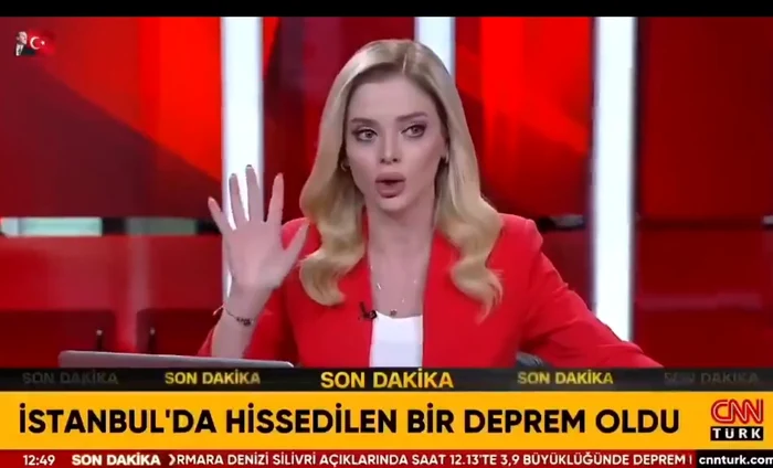 Cutremur cu magnitudinea 6,2 la Istanbul Foto: Captură video X