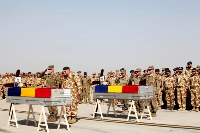 Doi dintre militari au murit sâmbătă în Afganistan FOTO Iulian Cadulescu