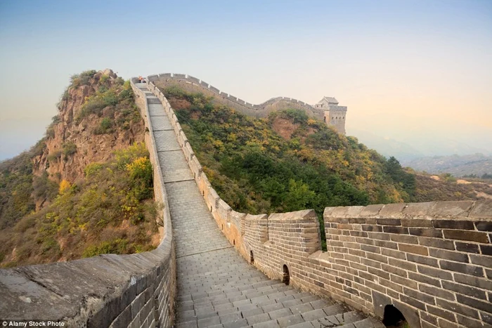 Marele Zid Chinezesc, China FOTO Daily Mail
