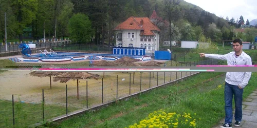 Locul unde va fi construit Mirajul Oltului