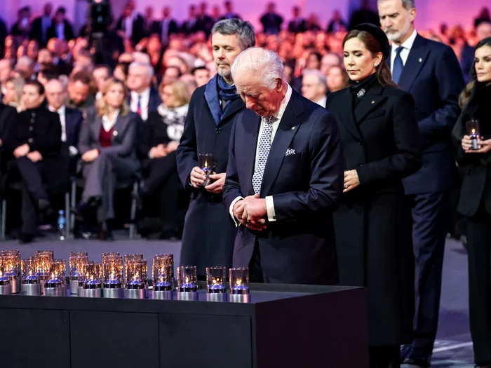 Charles împreună cu alți membri regali europeni au participat la slujba de comemorare a Holocaustului, Profimedia (5) jpg
