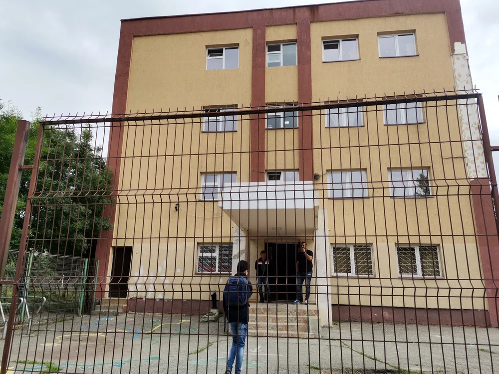 Elevii vin in anumite zile pentru o singură oră FOTO: Alina Mitran