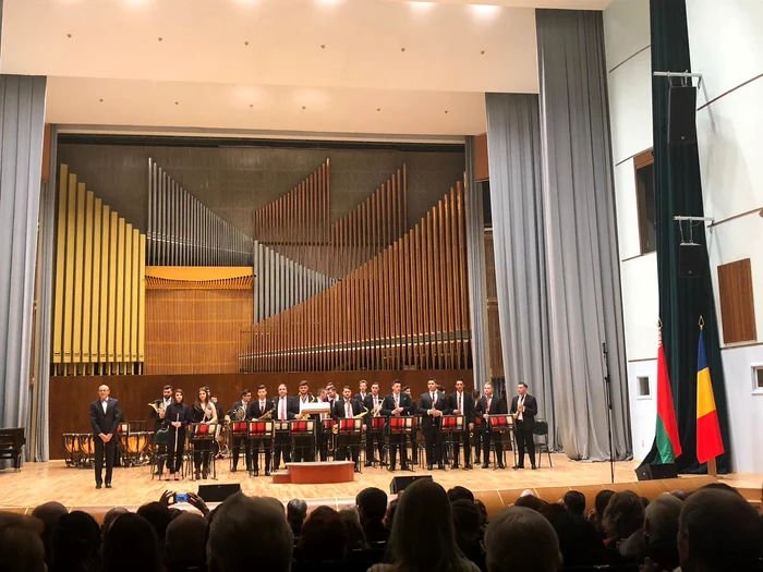 Elevii de la Dinu Lipatti au urcat pe scena Filarmonicii de Stat din Belarus