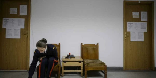 elevii Colegiului Naţional Militar „Dimitrie Cantemir” din Breaza se pregătesc pentru Parada de 1 Decembrie 