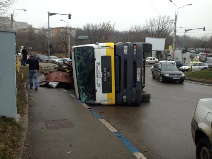 Fetiţa a fost lovită pe trecerea de pietoni. FOTO: Arhivă