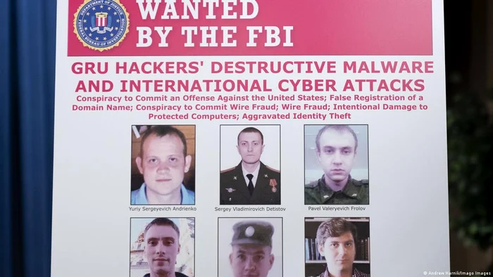Agenți ai serviciului de informații al armatei ruse GRU, autorii atacurilor cibernetice 