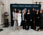 Andreea Raicu și Loredana Groza la „Fashion is Timeless, Diamonds are Forever” cu Lucie Portman, soția ambasadorului britanic Giles Portman, și Cristina Bâtlan. FOTO: PR