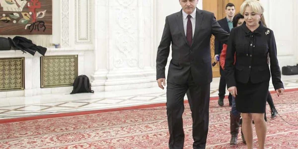Viorica Dăncilă - Liviu Dragnea - Cotroceni / FOTO Inquam Photos / Octav Ganea / 17 ian 2018