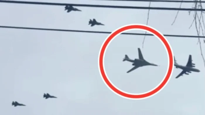 bombardiere nucleare rusesti foto captura video