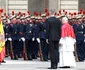 Regina Letizia, Regele Felipe și fiicele lor, Prințesa Leonor și Infanta Sofia la întâlnirea cu Papa Leon FOTO FOTO Casa Regală spaniolă (26) jpg