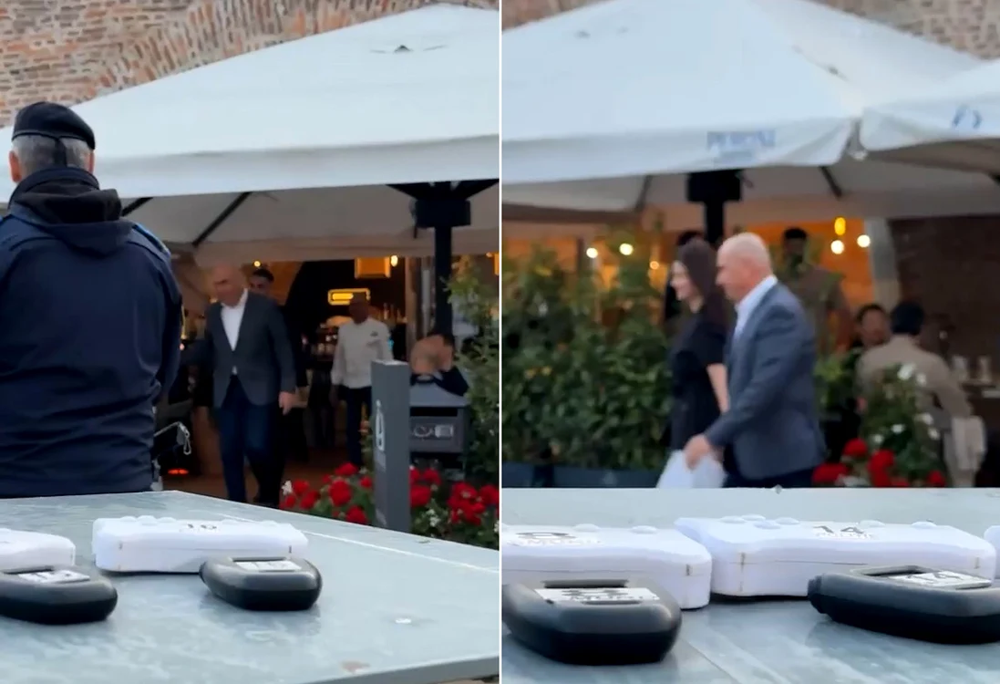 Ilie Bolojan și partenera sa  FOTO: captură video Facebook Dacian Meza