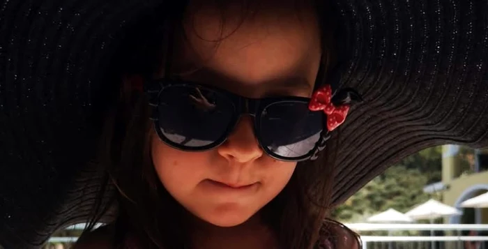 Elida, fiica lui Alin Gălățescu foto: Facebook