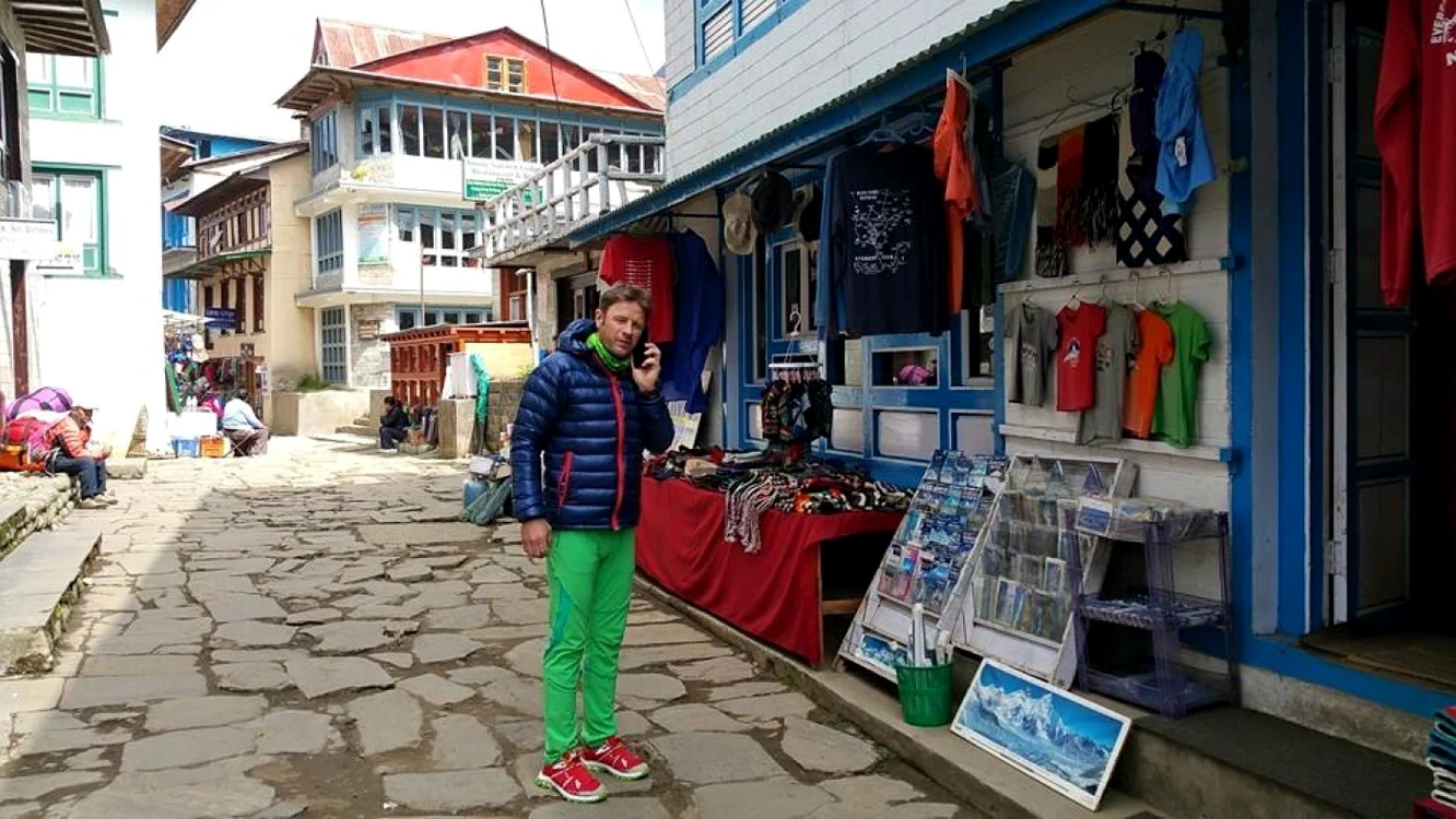 Torok, la Lukla FOTO Marius Iliescu