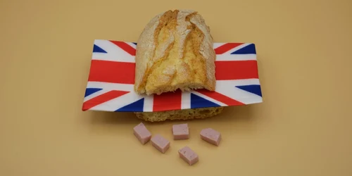 Sandviş cu steagul Marii Britanii FOTO SHUTTERSTOCK