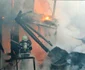 Incendiu la un service auto din Timişoara