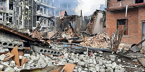 Război în Ucraina - ziua 11 harkov. Foto Profimedia