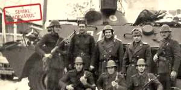 Militari de la UM 01270 Focşani, în decembrie 1989