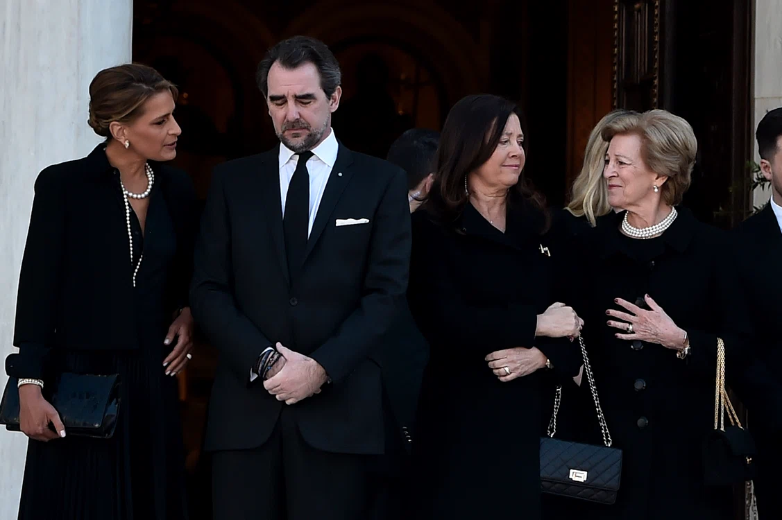 Prințesa Tatiana și fostul ei soț, Prințul Nikolaos al Greciei, în 2023 la Atena. FOTO: Getty Images