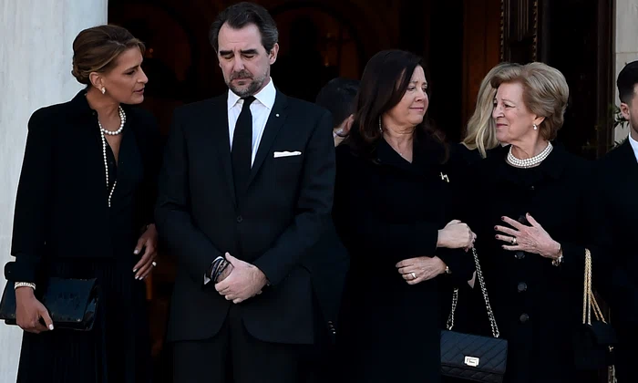 Printesa Tatiana si Printul Nikolaos al Greciei si Familia Regala a Greciei in 2023   GettyImages 1467277064 jpg