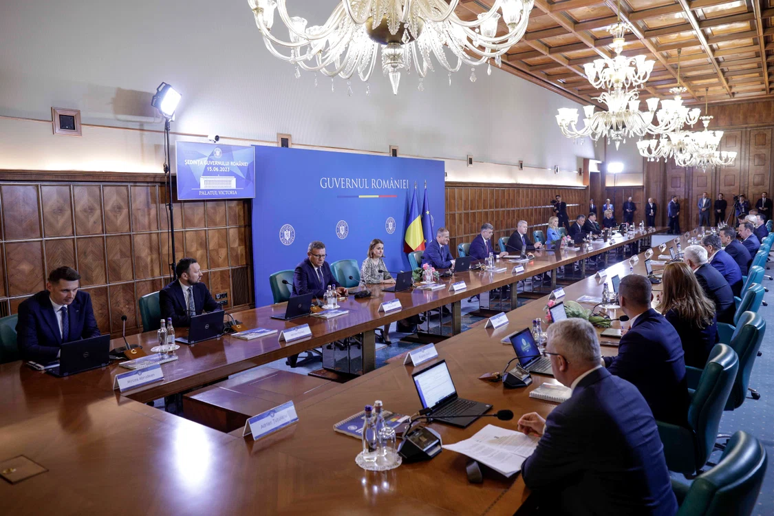 Ședința în Guvernul Ciolacu