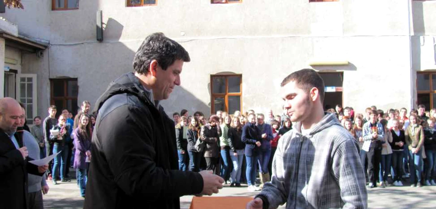 Olimpicii au fost premiaţi înainte de concurs de primarul Zalăului