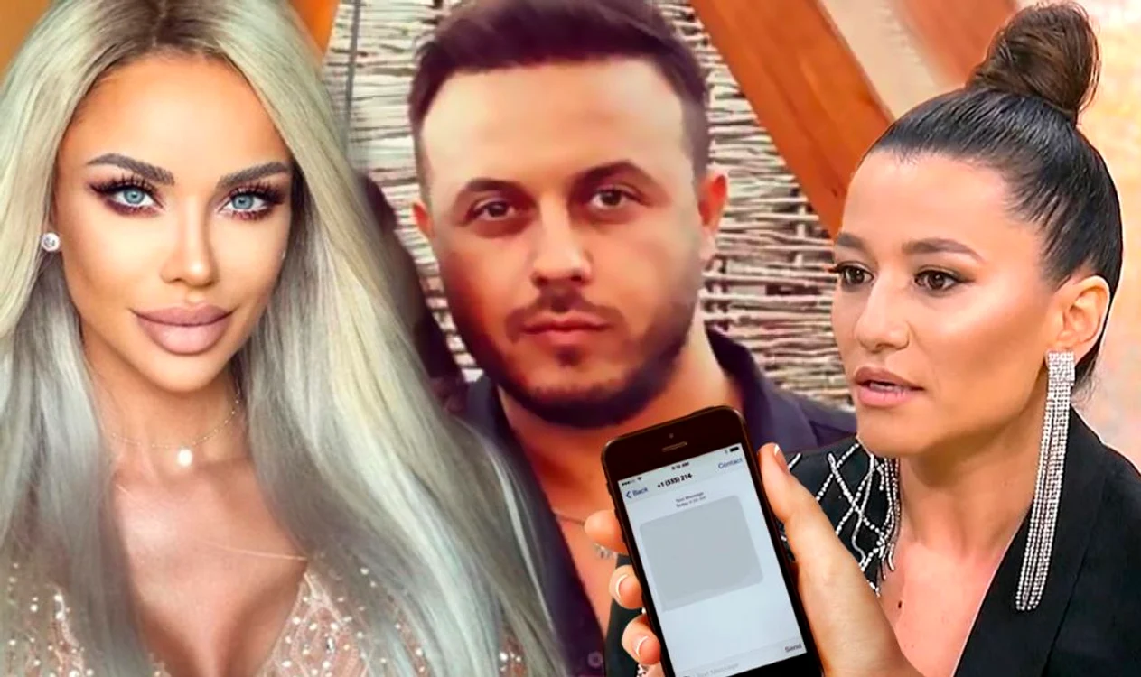 Bianca Drăgușanu și Gabi Bădălău, deranjați de Claudia Pătrășcanu de Revelion. Sursa foto: Playtech