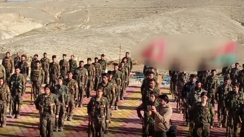 Luptători PKK. În Turcia, PKK este considerat organizație teroristă. Foto: Arhiva Adevărul