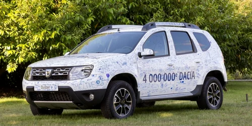 Dacia cu numarul 4 milioane